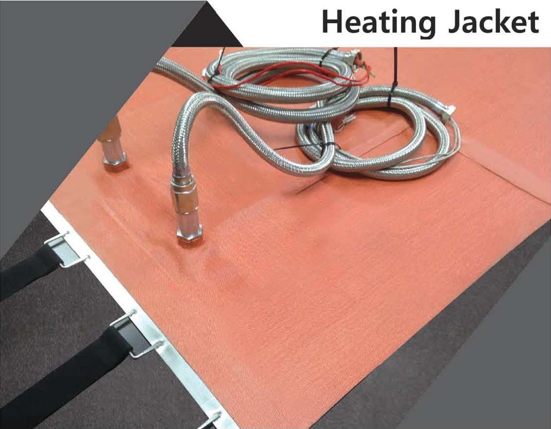 heat trace endüstriyel ısıtma ceketi